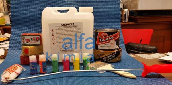 Aksesoris & Perlengkapan Resin Fiber Glass AlfaKimia